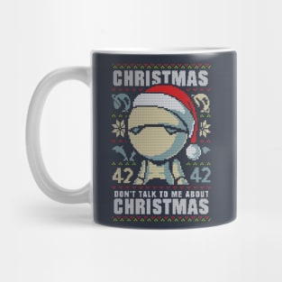 Ugly Sweater Marvin Paranoid Android - Hitchhiker's Guide to the Galaxy T-Shirt Mug